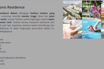 perumahan panjibuwono city bekasi lokasi strategis dan fasilitas lengkap